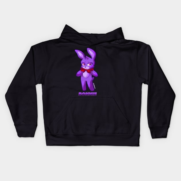 Chibi Bonnie Kids Hoodie by ChibiTiki